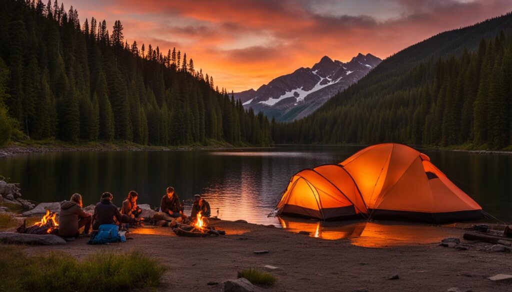 Lake Louise Camping