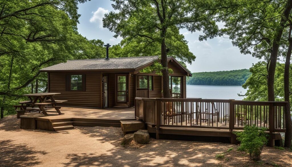 Lake Texoma State Park accommodations