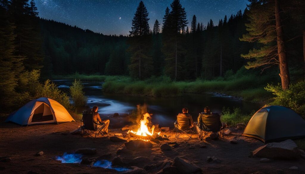 Mitchell State Park campground