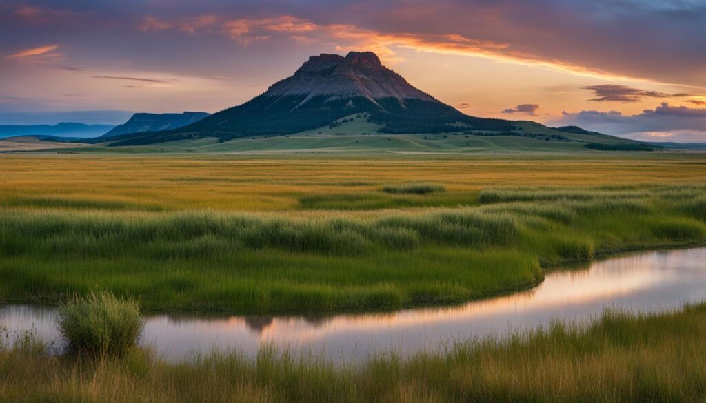 Native American cultural significance of bear butte