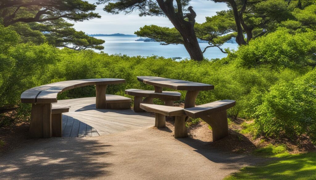 Nature trails at Constitution Beach