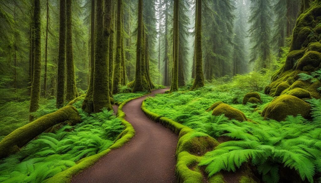 Olallie State Park interpretive trail