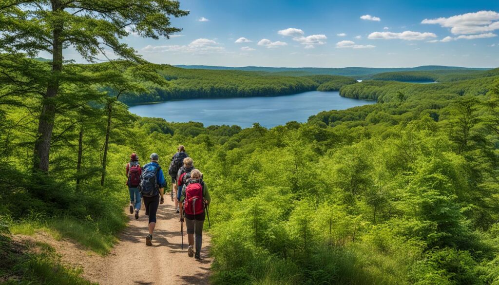 Outdoor activities at Candlewood Hill Wildlife Management Area