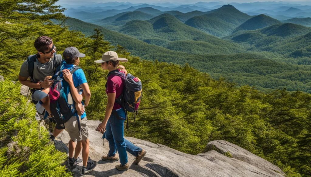 Outdoor activities at Grandfather Mountain State Park