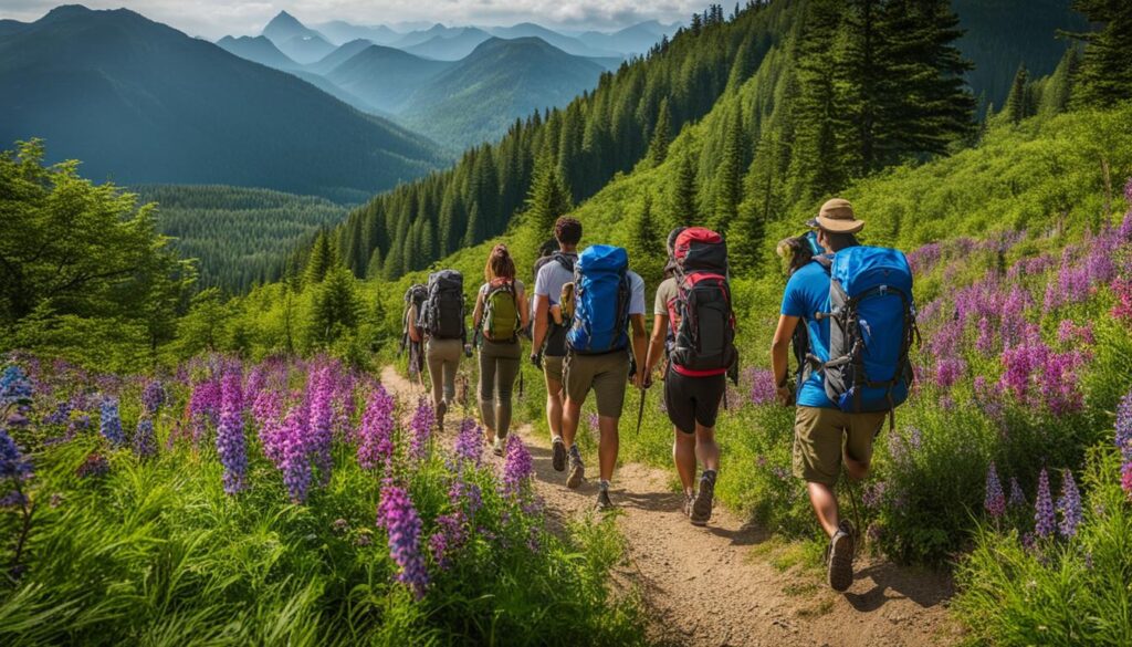 Outdoor activities in Dans Mountain State Park