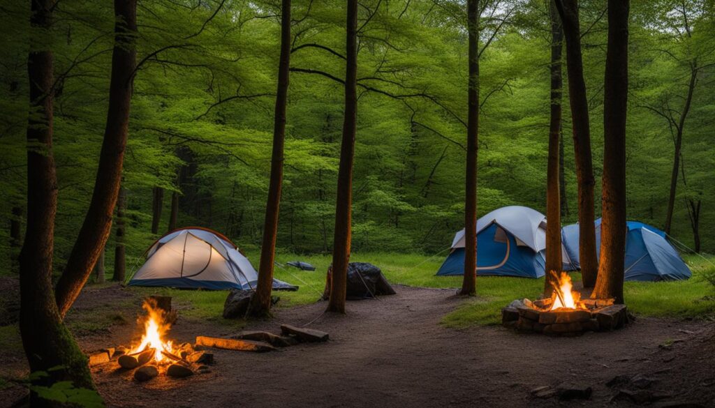 Perrot State Park camping