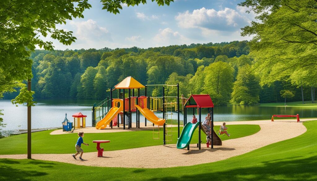 Playgrounds at Seneca Creek State Park