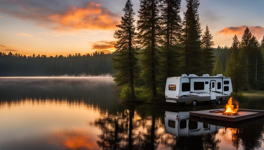 RV Camping at Lakepoint State Park