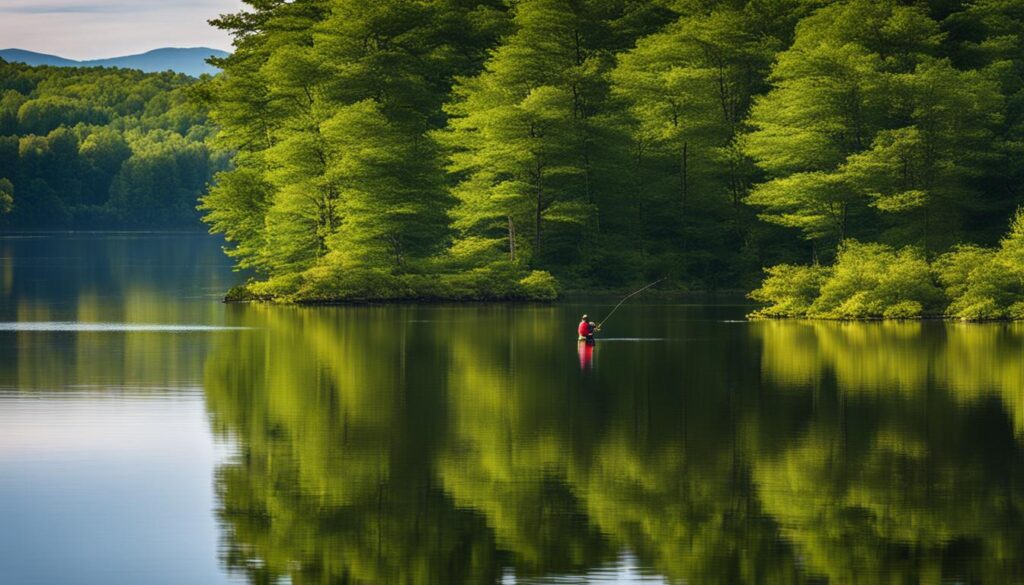 Ricker Pond State Park fishing