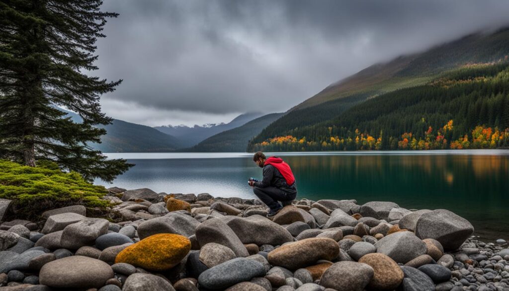 Rockhounding at Muskallonge Lake State Park