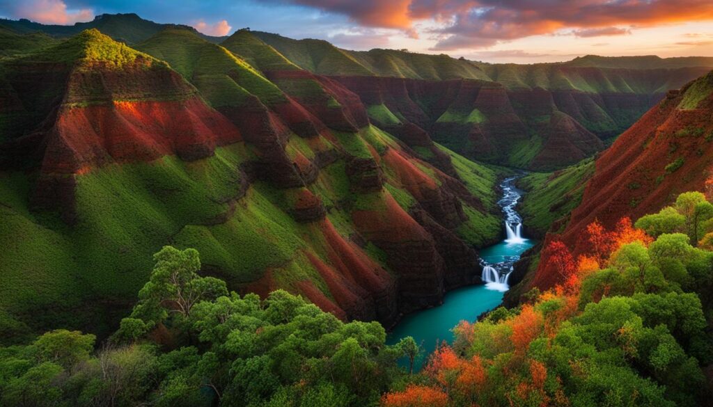 Scenic View in Hawaii