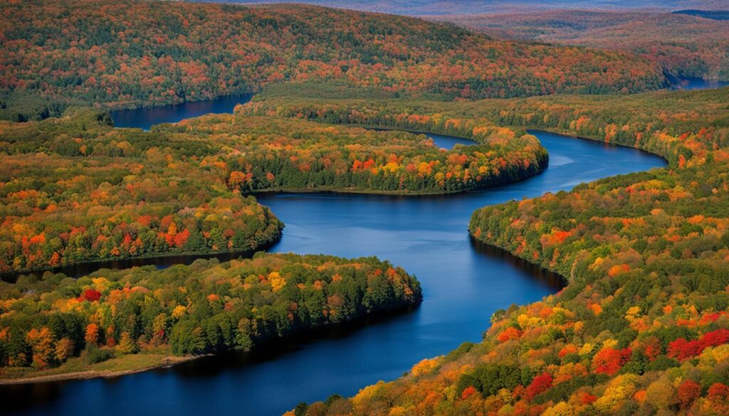 Scenic view of the St. Croix River