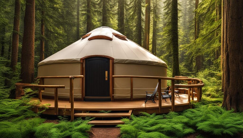 Seaquest State Park Yurts