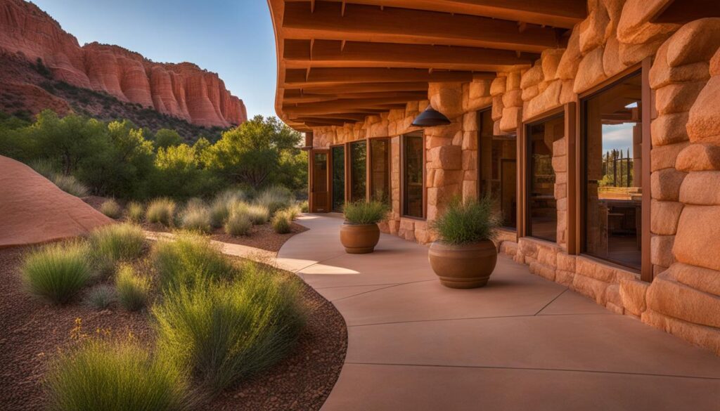 Visitor Center at Caprock Canyons State Park