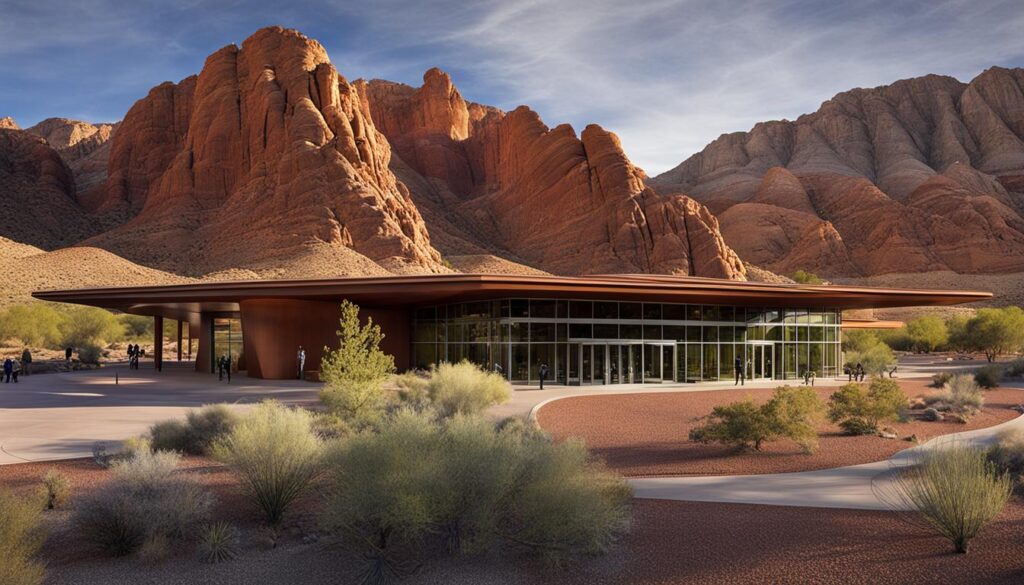 Visitor Center at Red Rock Canyon State Park