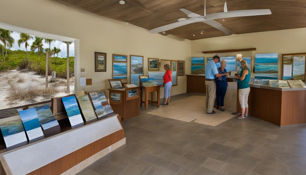 Visitor Information at Windley Key Fossil Reef Geological State Park