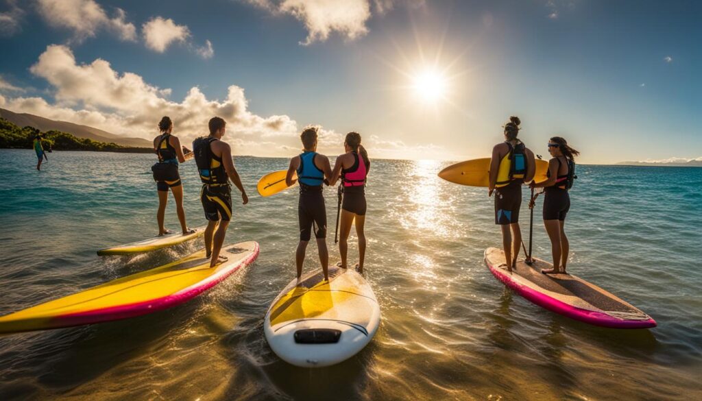 Water sports in Hawaii