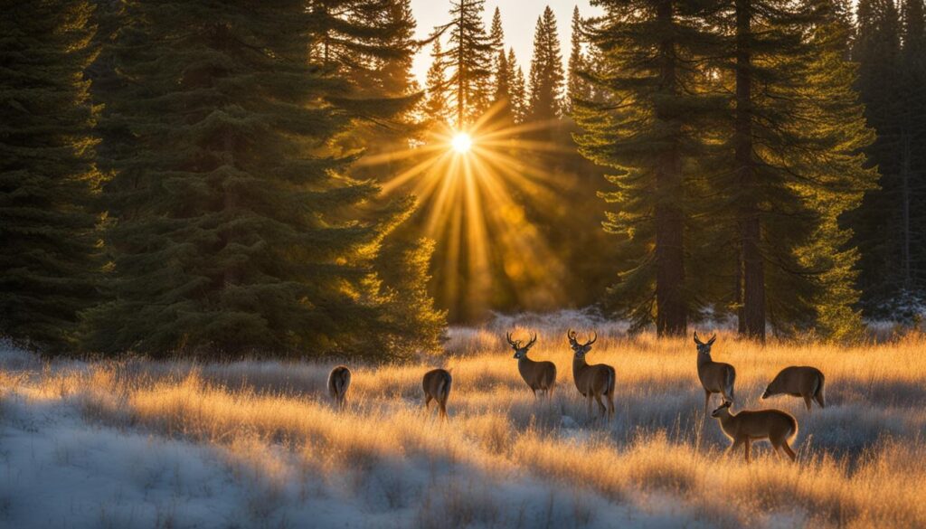 Wildlife watching at Mount Spokane State Park