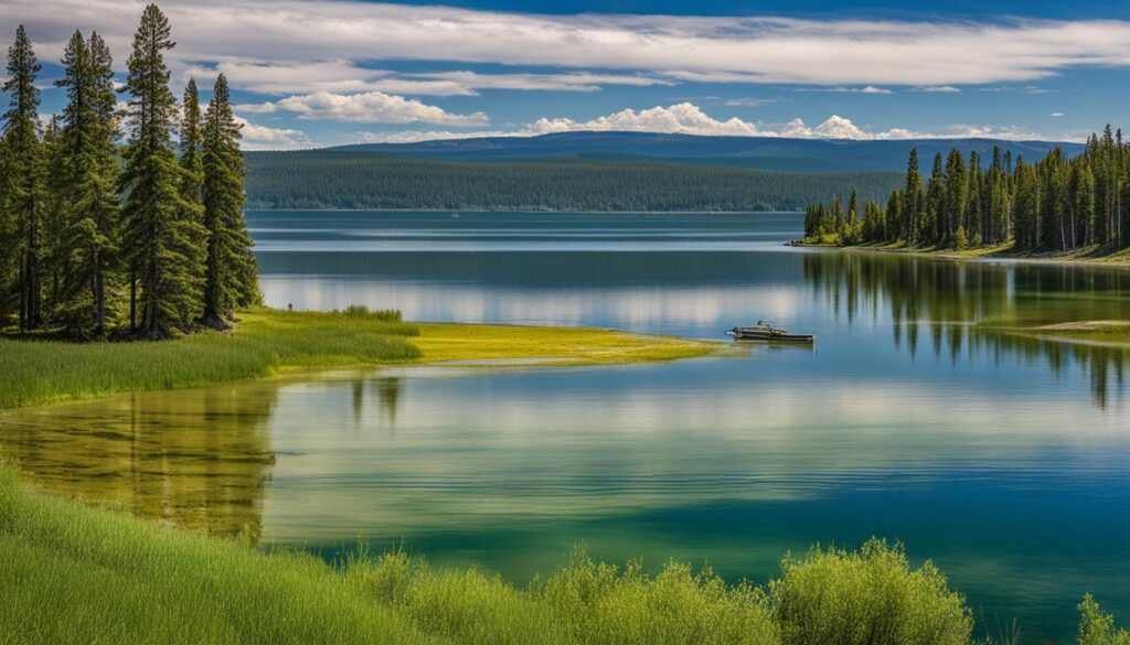 Yellowstone Lake State Park Scenic Views