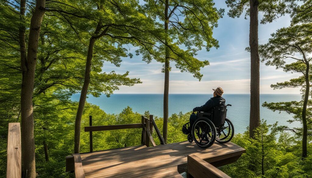 accessibility in Michigan state parks
