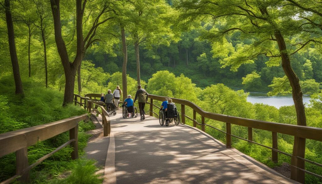 accessibility tips for Minnesota state parks