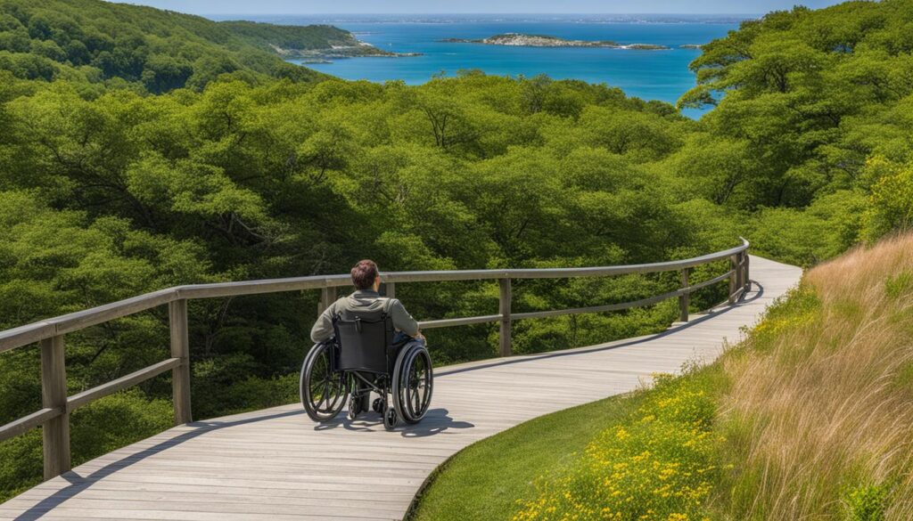 accessible trails in Rhode Island State Parks