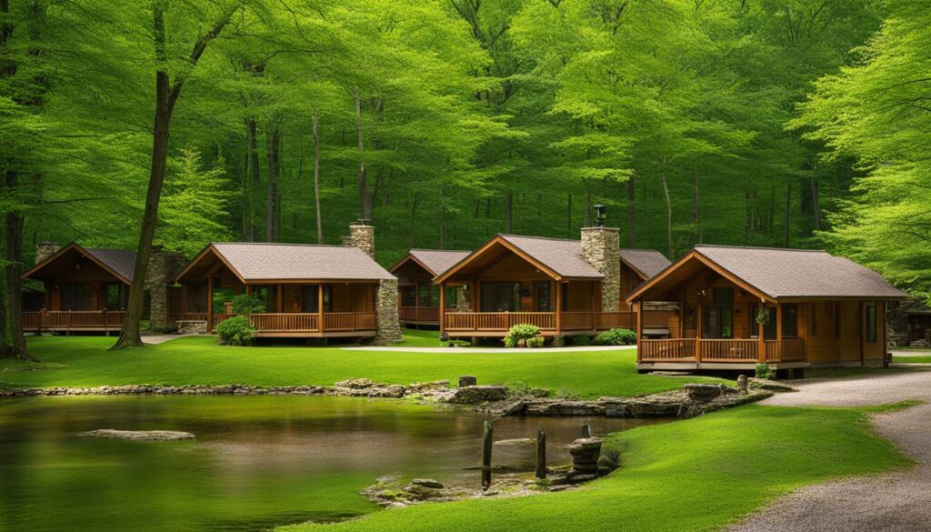 accommodations at McCormick's Creek State Park