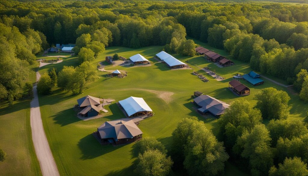 accommodations at Spirit Mound Historic Prairie