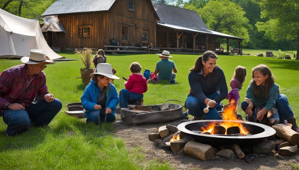 activities at Frontier Homestead State Park Museum