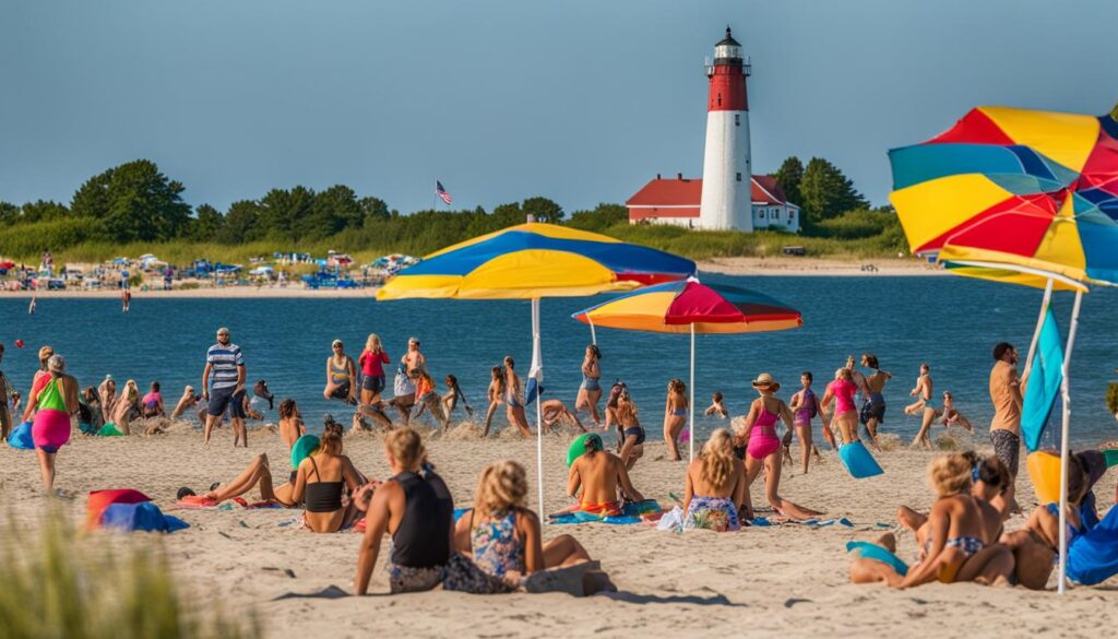 beach activities tawas point