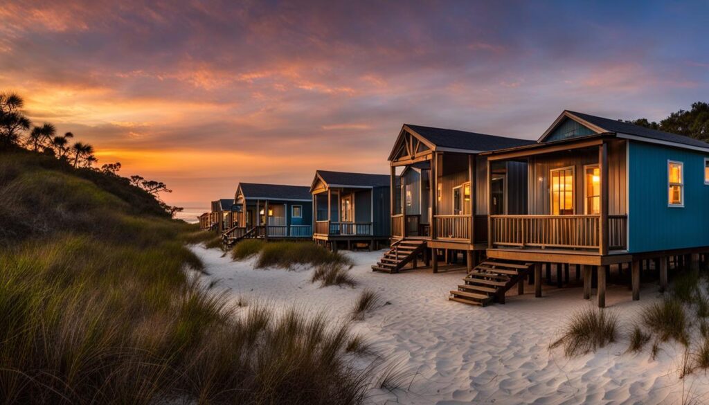 beachfront cabins edisto beach