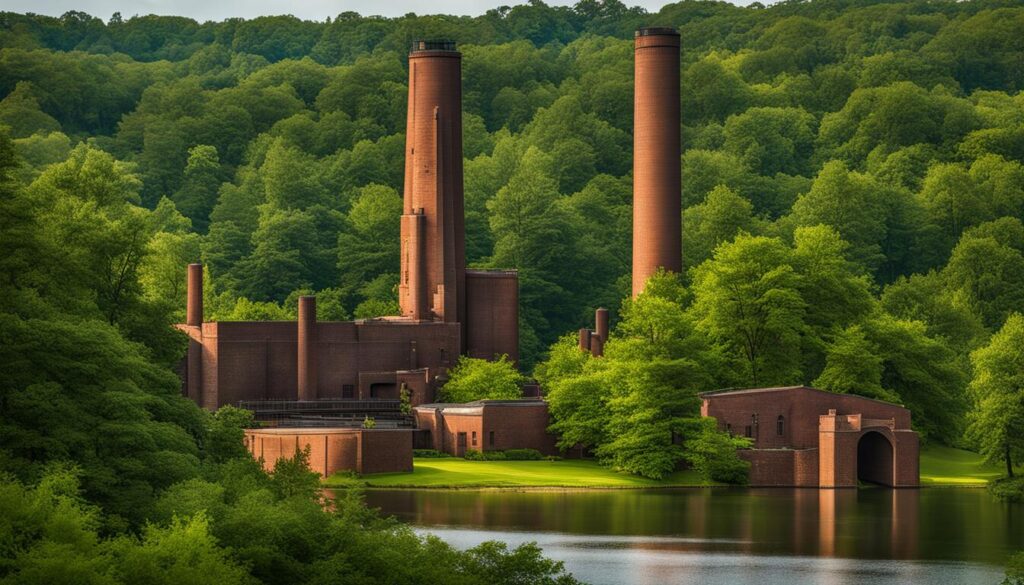 beckley furnace industrial monument