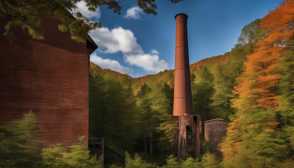 beckley furnace industrial monument