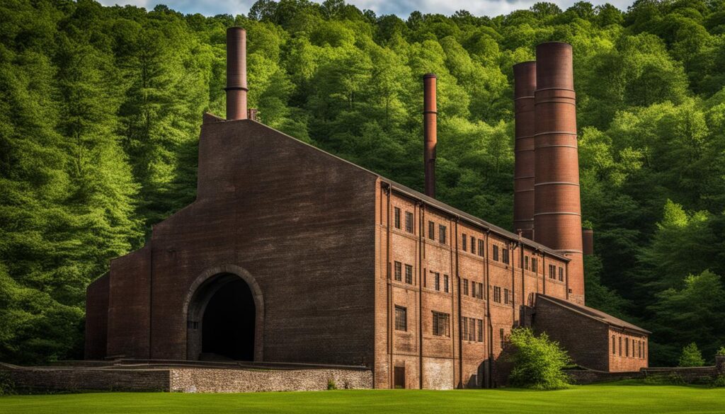 beckley furnace industrial monument