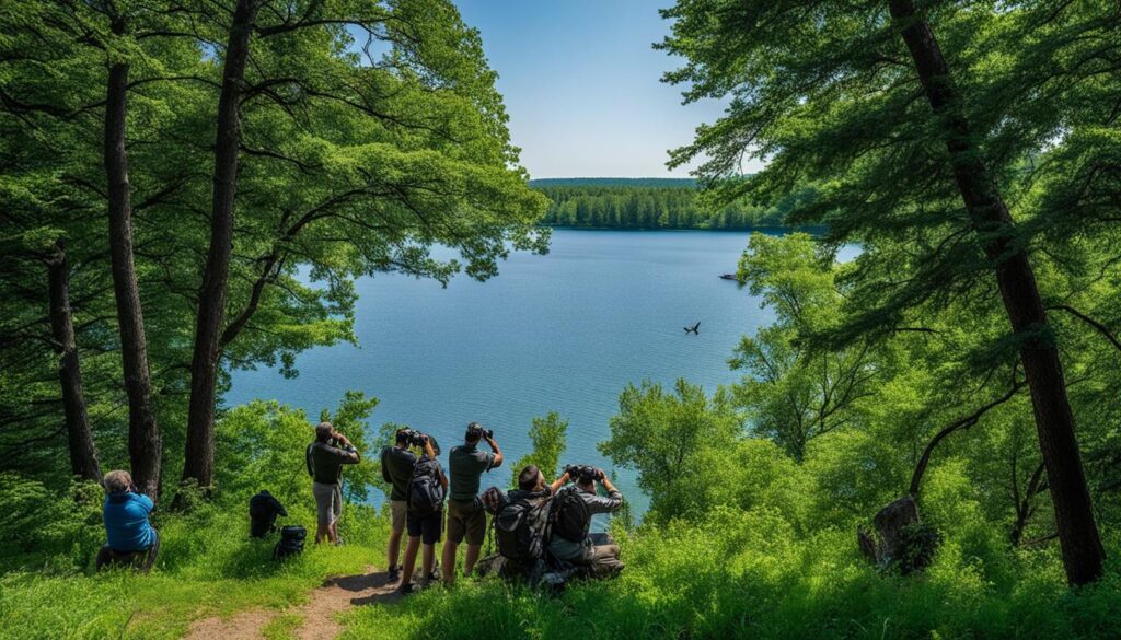 bird watching in Big Stone Lake State Park