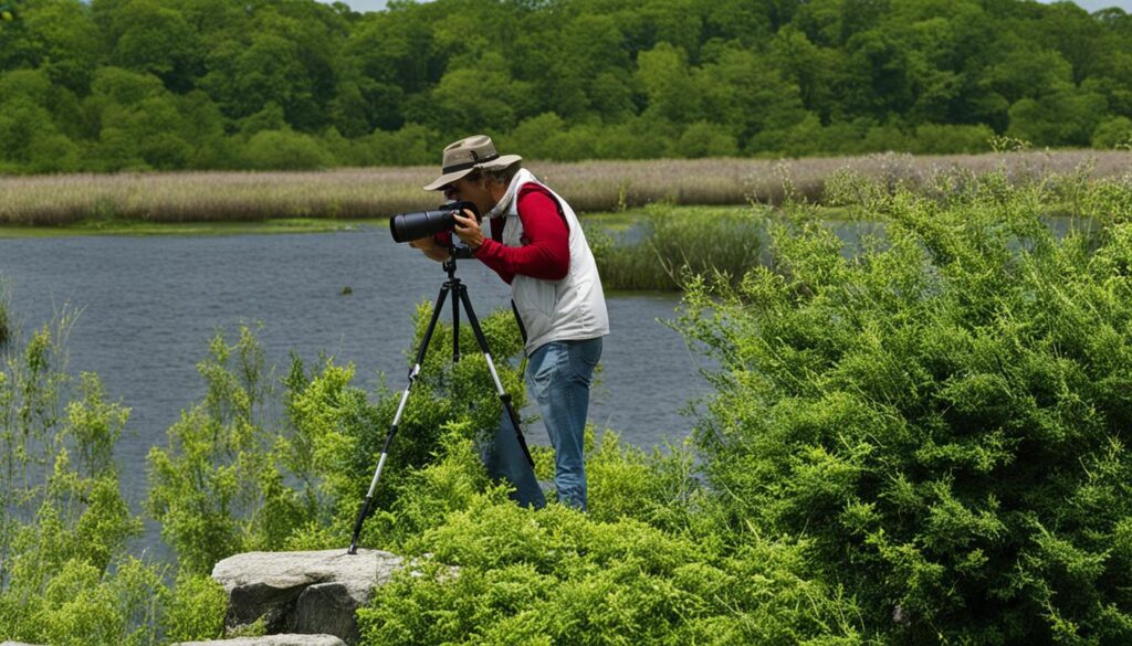 bird watching in Nissequogue River State Park