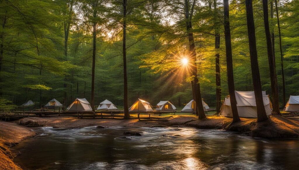 bladon springs state park camping