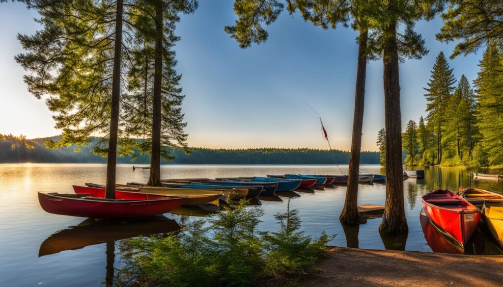 boat rentals at Buckhorn State Park