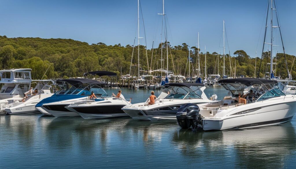 boat rentals in fortescue