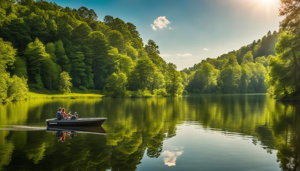 boating singletary lake state park