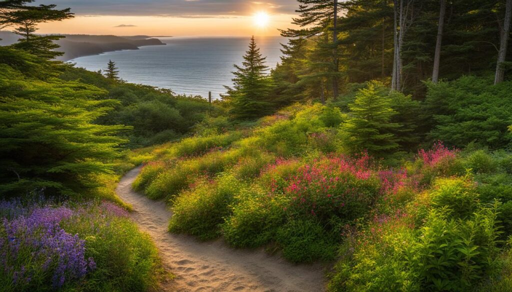 bristol beach state park hiking trails