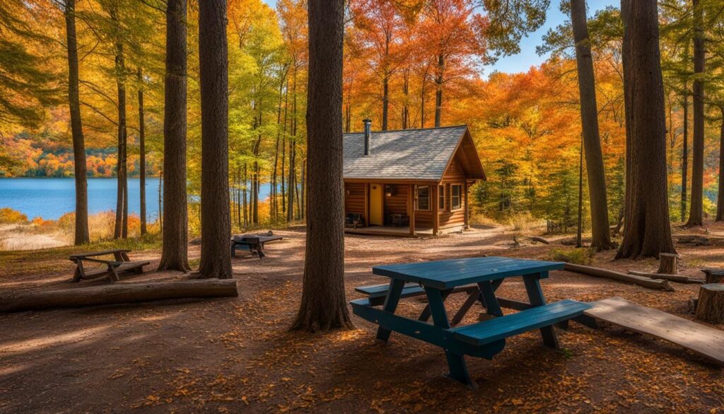 cabin rentals at Eisenhower State Park