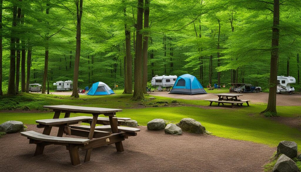 camping amenities