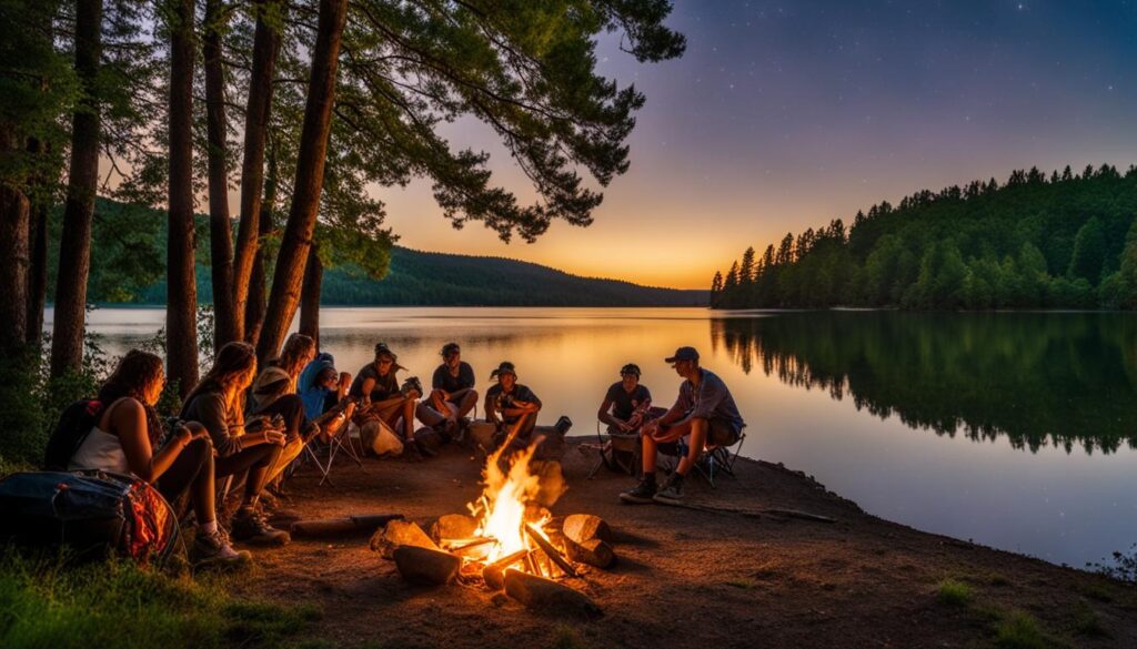 camping at Pearrygin Lake State Park