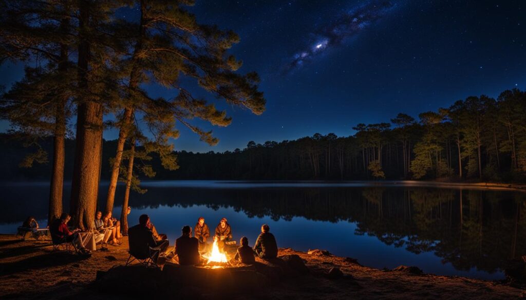 camping at lake wateree state park