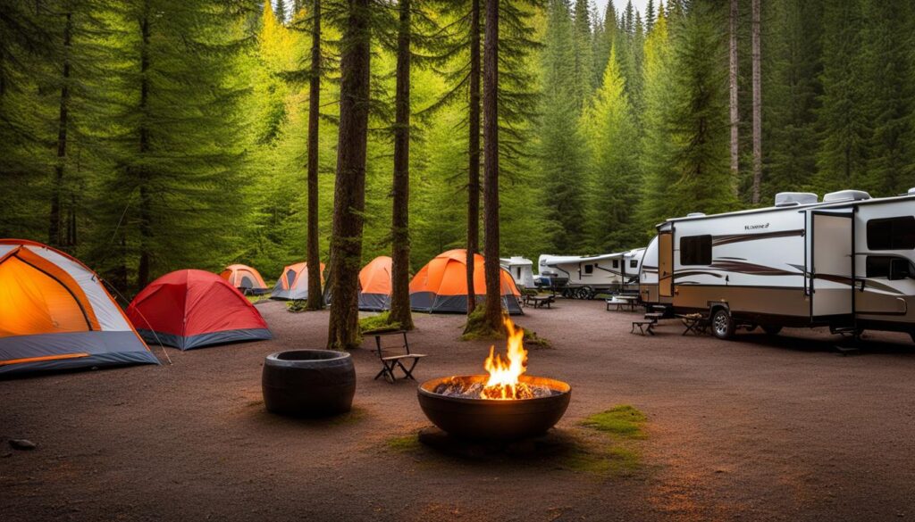 camping facilities