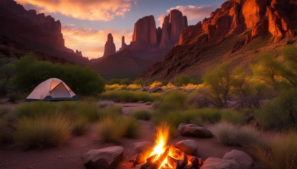 camping in Arizona state parks