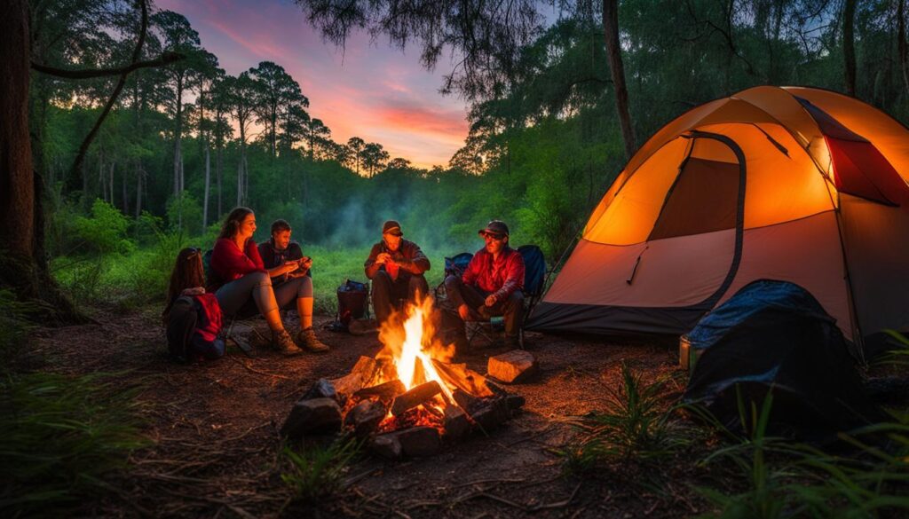 camping in Florida parks