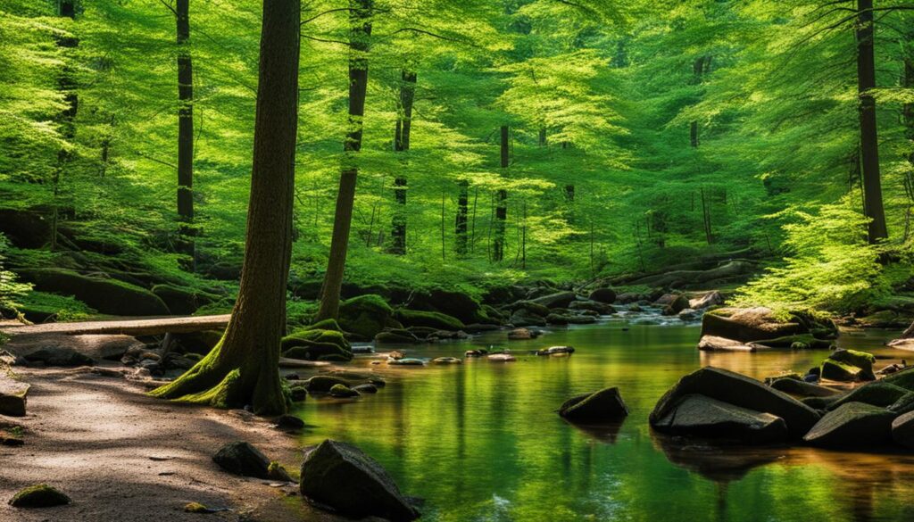 camping in Lyman Run State Park