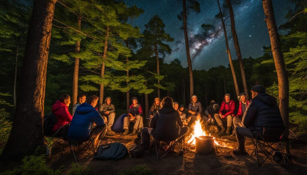 camping in Massachusetts